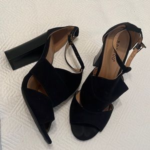 Bamboo Black heels